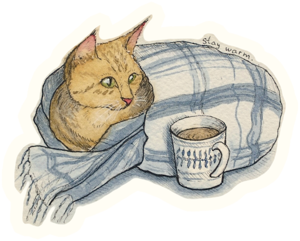 Sticker van Tina Kiprey