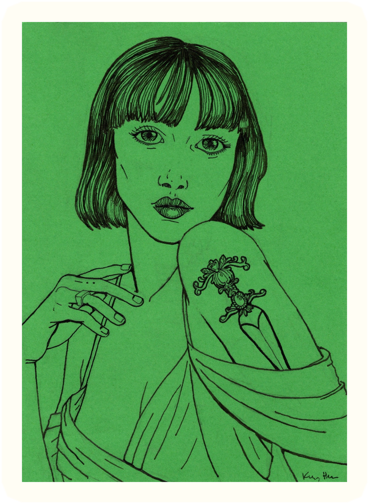 Sticker van Hyla Handmade